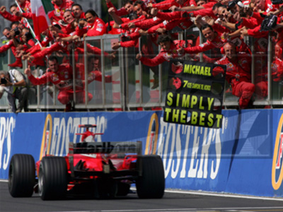 Michael Schumacher: Simply the best….